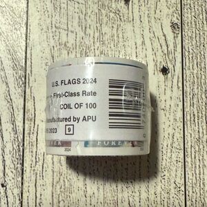 1 Roll of U.S. Flags 2024 Forever Stamps